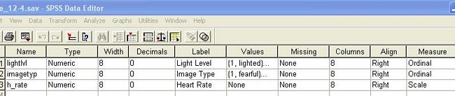 Factorial ANOVA using SPSS for Windows Screen #3